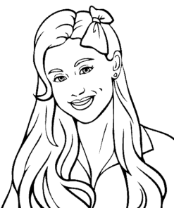 Ariana Grande Coloring Pages Printable for Free Download