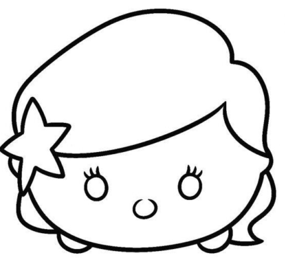 Tsum Tsum Coloring Pages Printable for Free Download