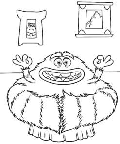 Monsters University Coloring Pages Printable for Free Download