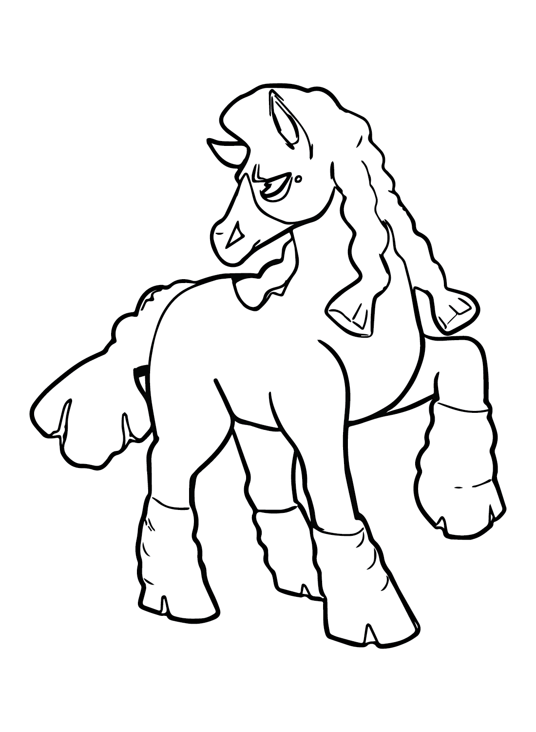 mudsdale coloring pages pdfs pokemon