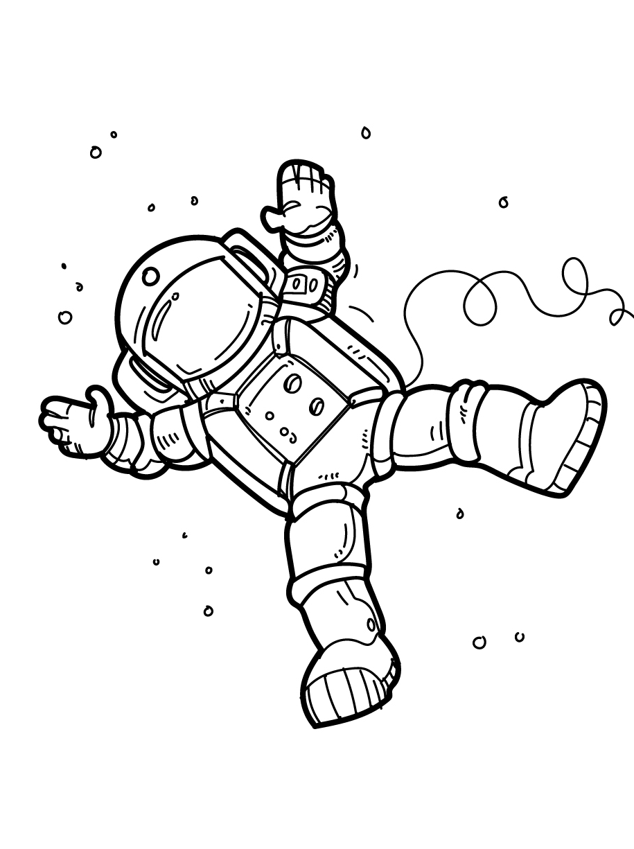 Space Astronaut Basketball Sew on, Iron on