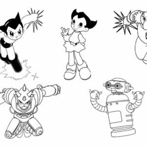 ▷ Astro Boy: Coloring Pages & Books - 100% FREE and printable!