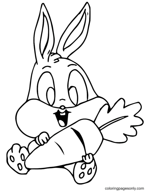 Carrot Coloring Pages Printable for Free Download