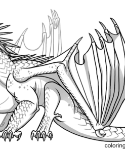 Wings Of Fire Coloring Pages Printable For Free Download