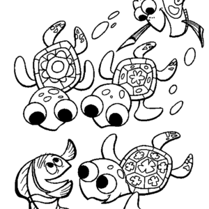 Turtle Coloring Pages Printable for Free Download