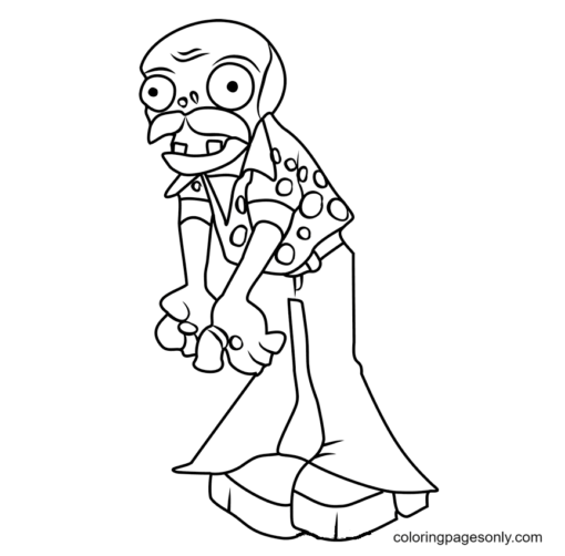 Plants vs Zombies Coloring Pages Printable for Free Download