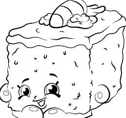 Shopkins Coloring Pages Printable for Free Download