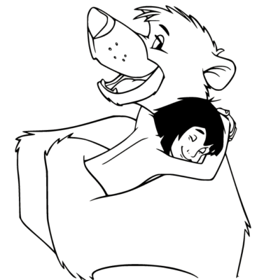 Jungle Book Coloring Pages Printable for Free Download