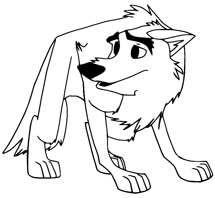 Balto Coloring Pages Printable for Free Download