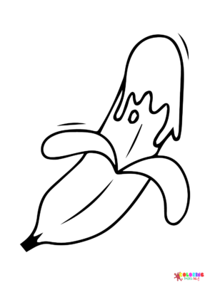 Bananas Coloring Pages Printable for Free Download