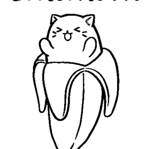 Bananya Coloring Pages Printable For Free Download