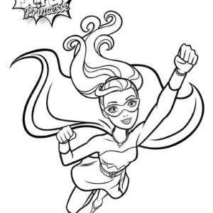 cartoon barbie coloring pages