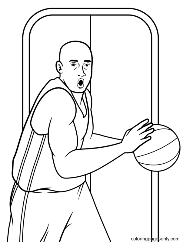 Basketball Coloring Pages Printable for Free Download