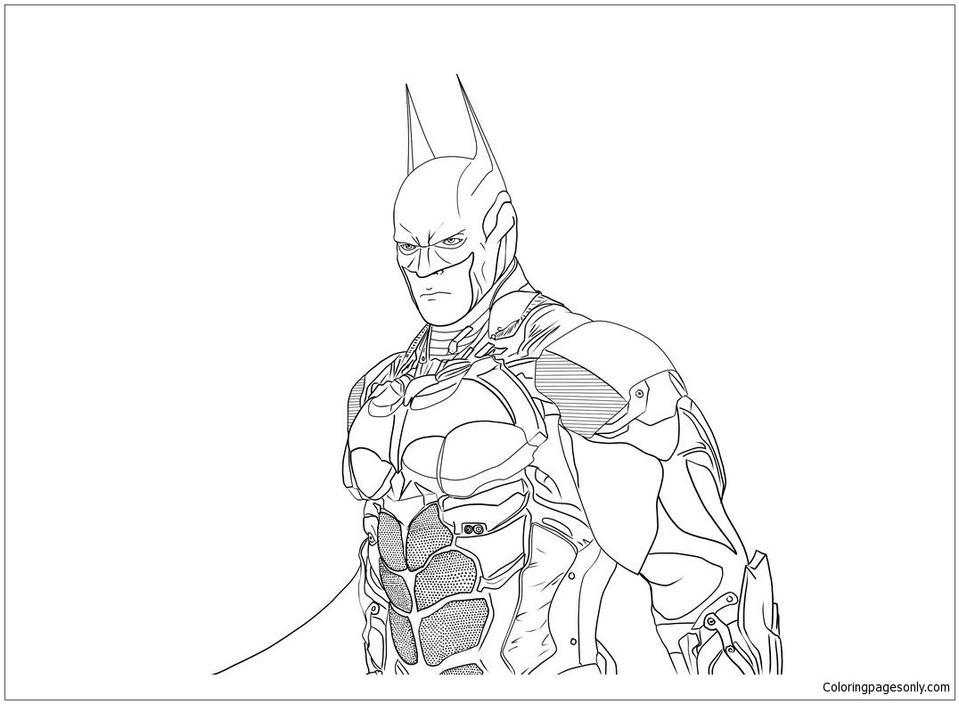 Batman Coloring Pages Printable for Free Download