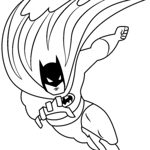 chibi batman coloring pages