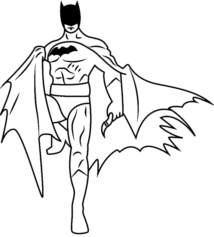 Batman Coloring Pages Printable for Free Download
