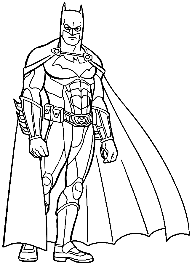 Batman Coloring Pages Printable For Free Download