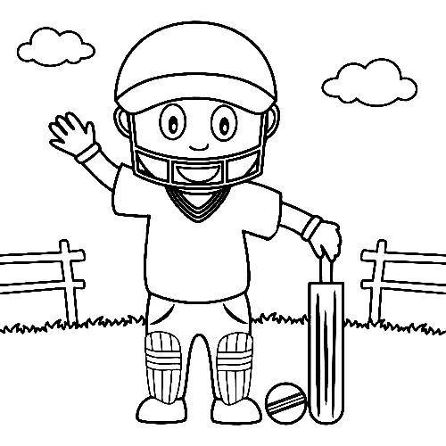 Cricket game player Cut Out Stock Images & Pictures - Page 2 - Alamy
