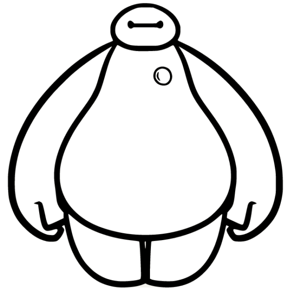 Baymax Coloring Pages Printable for Free Download