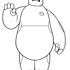 Baymax Coloring Pages Printable For Free Download