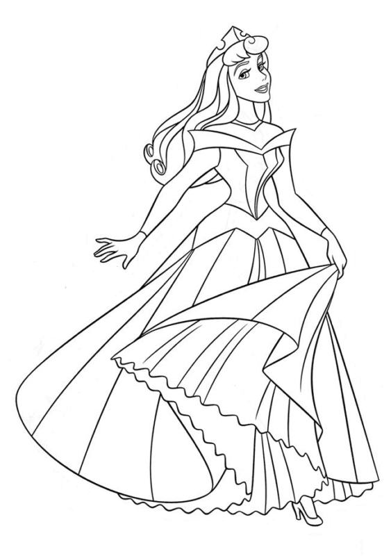 Princess Coloring Pages Printable for Free Download