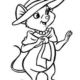 The Rescuers Coloring Pages Printable For Free Download