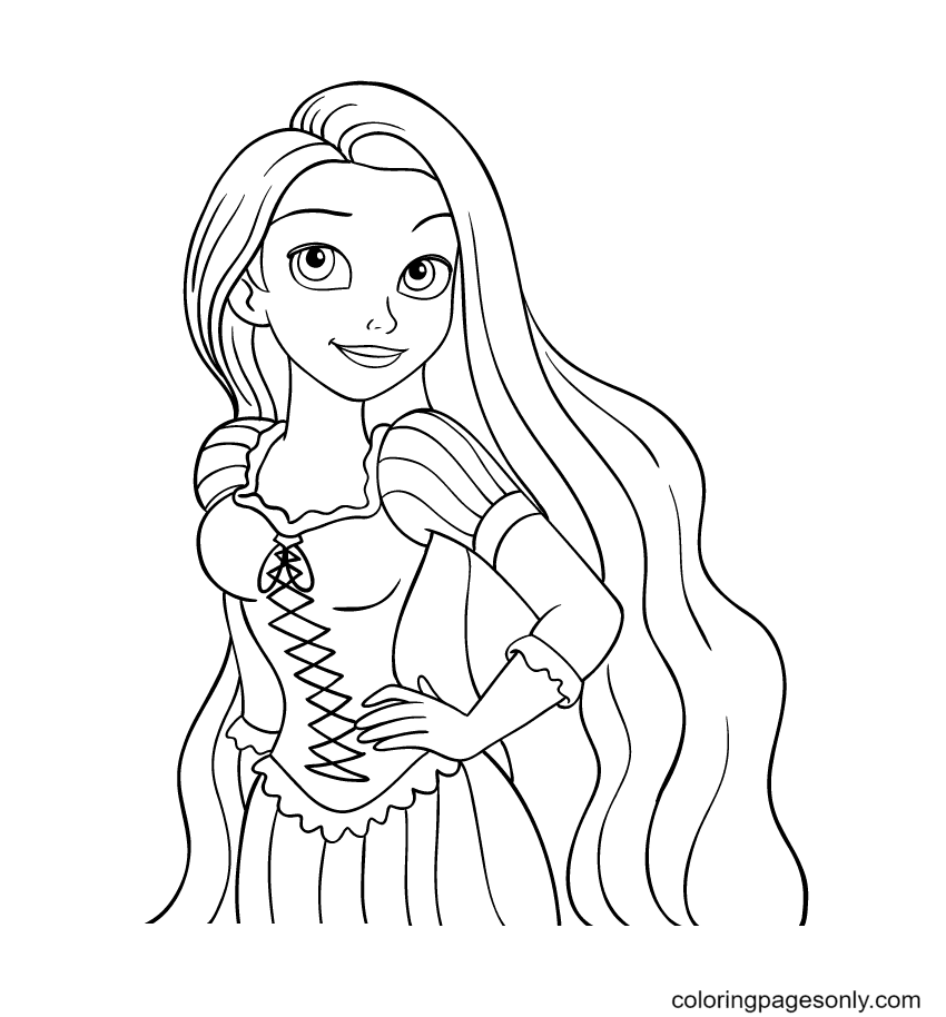 Princess Coloring Pages Printable for Free Download