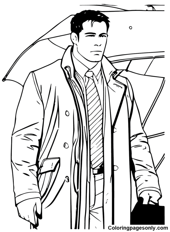 Ben Affleck Coloring Pages Printable For Free Download