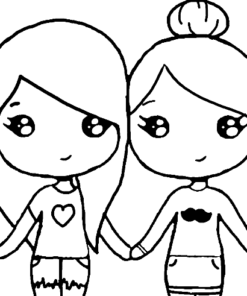 BFF Coloring Pages Printable for Free Download