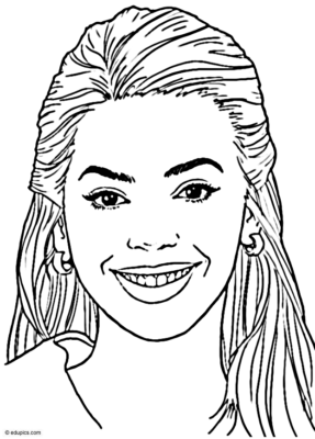 Beyonce Coloring Pages Printable for Free Download