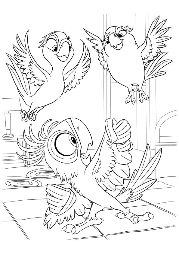 Rio Coloring Pages Printable for Free Download