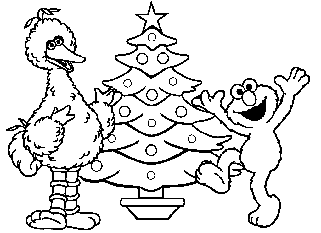Sesame Street Coloring Pages Printable for Free Download