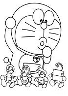 Doraemon Coloring Pages Printable for Free Download