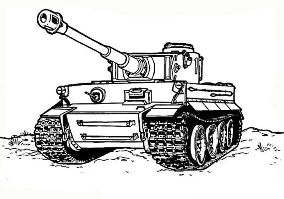 Tank Coloring Pages Printable for Free Download