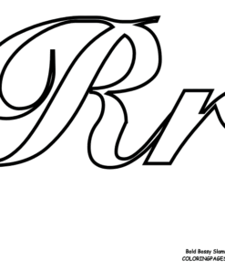 Letter R Coloring Pages Printable for Free Download