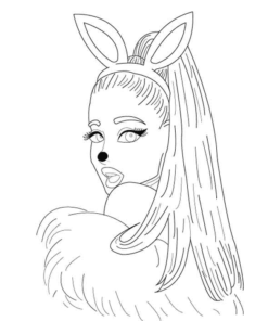 Billie Eilish Coloring Pages Printable for Free Download