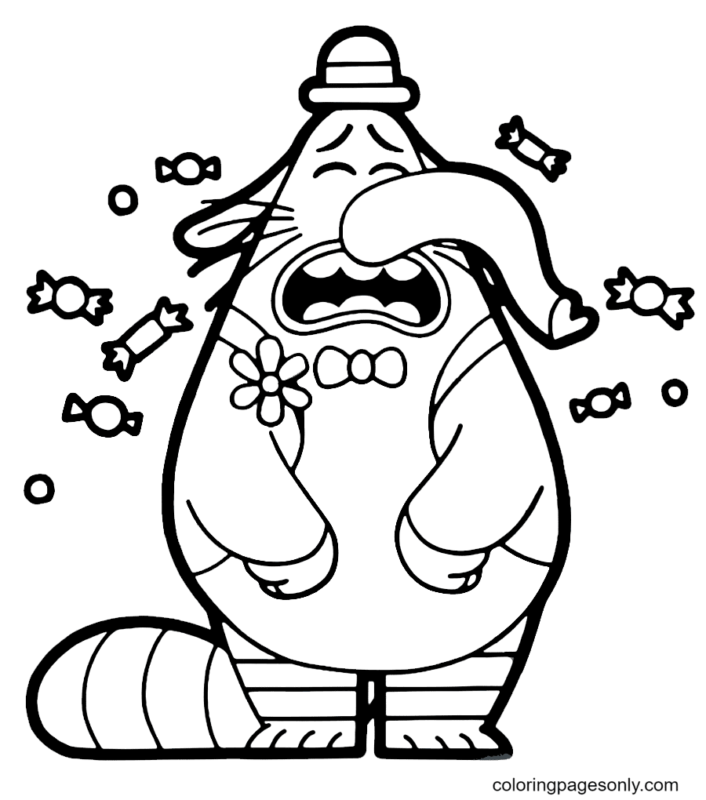Inside Out Coloring Pages Printable for Free Download