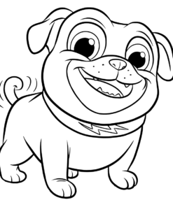 Puppy Dog Pals Coloring Pages Printable for Free Download