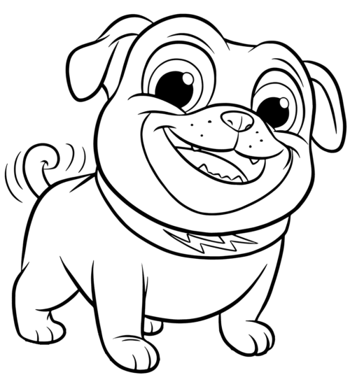 Puppy Dog Pals Coloring Pages Printable for Free Download