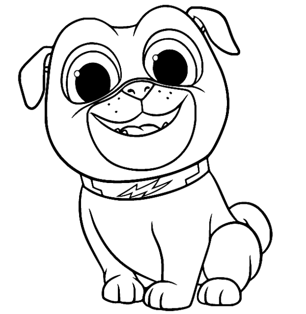 Puppy Dog Pals Coloring Pages Printable for Free Download