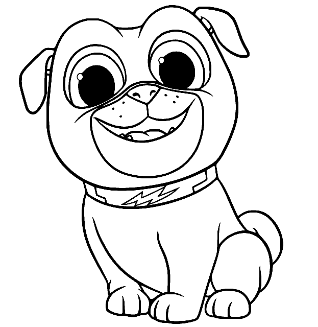 Puppy Dog Pals Coloring Pages Printable for Free Download