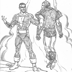 Black Adam Coloring Pages Printable for Free Download