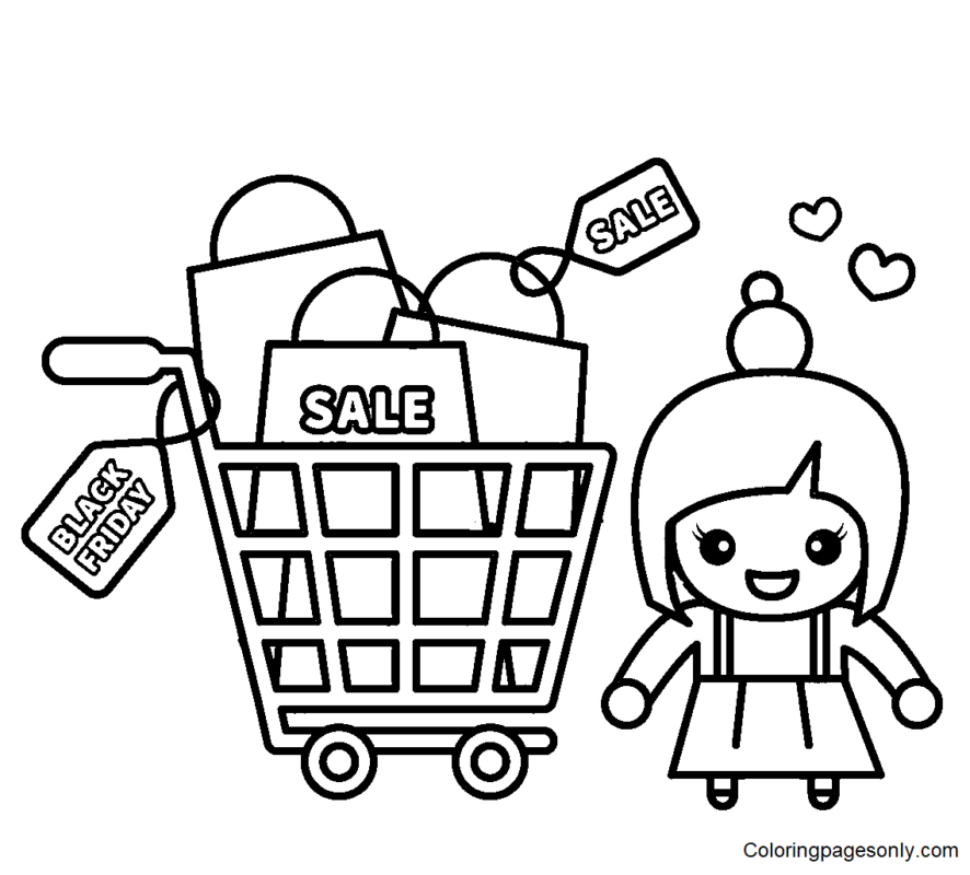 Black Friday Coloring Pages Printable for Free Download
