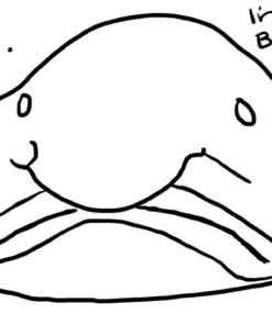 Blobfish Coloring Pages Printable for Free Download