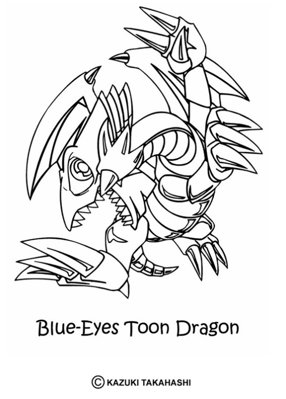 Yu-Gi-Oh Coloring Pages Printable for Free Download