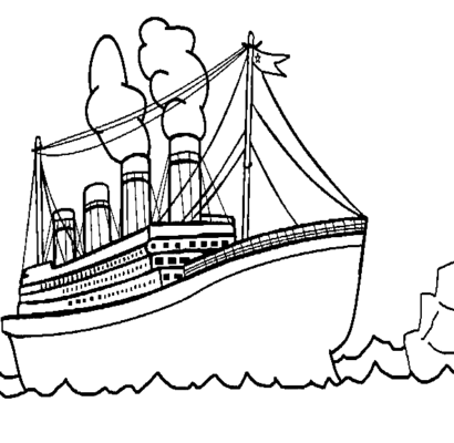 Boat Coloring Pages Printable for Free Download