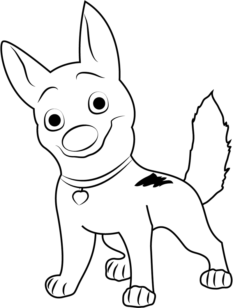 Bolt Coloring Pages Printable for Free Download