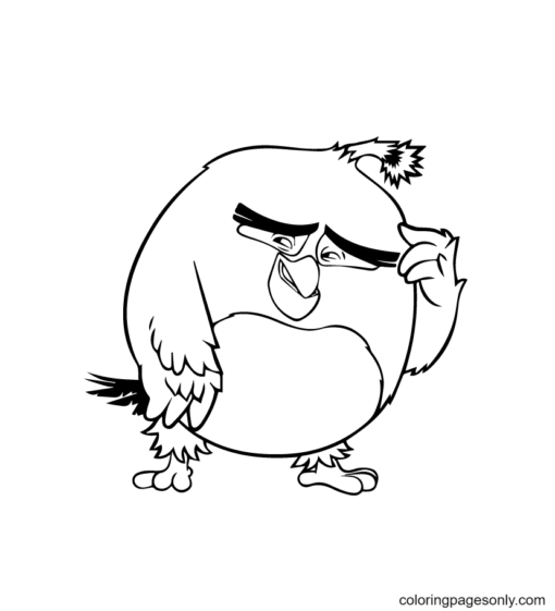 Angry Birds Movie Coloring Pages Printable for Free Download