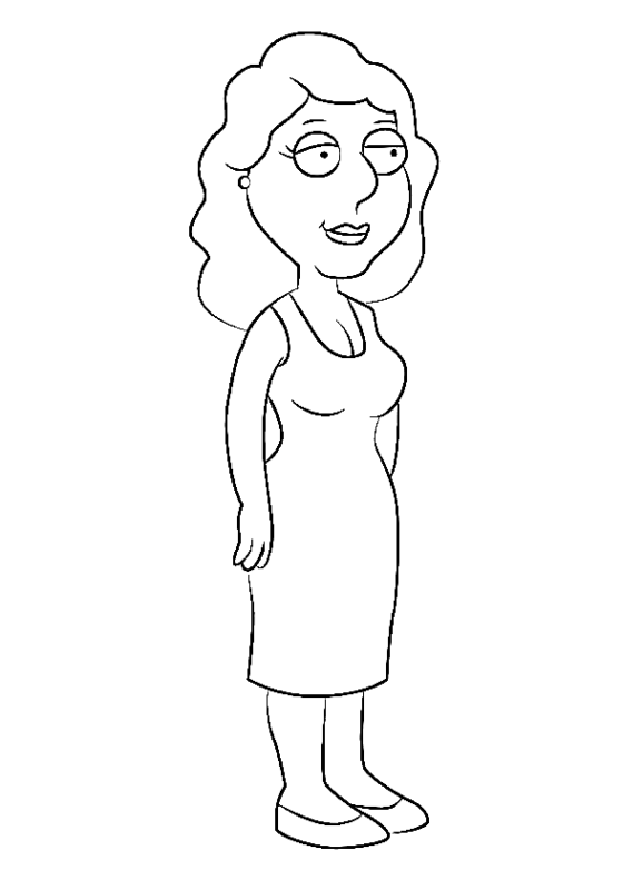 Family Guy Coloring Pages Printable for Free Download