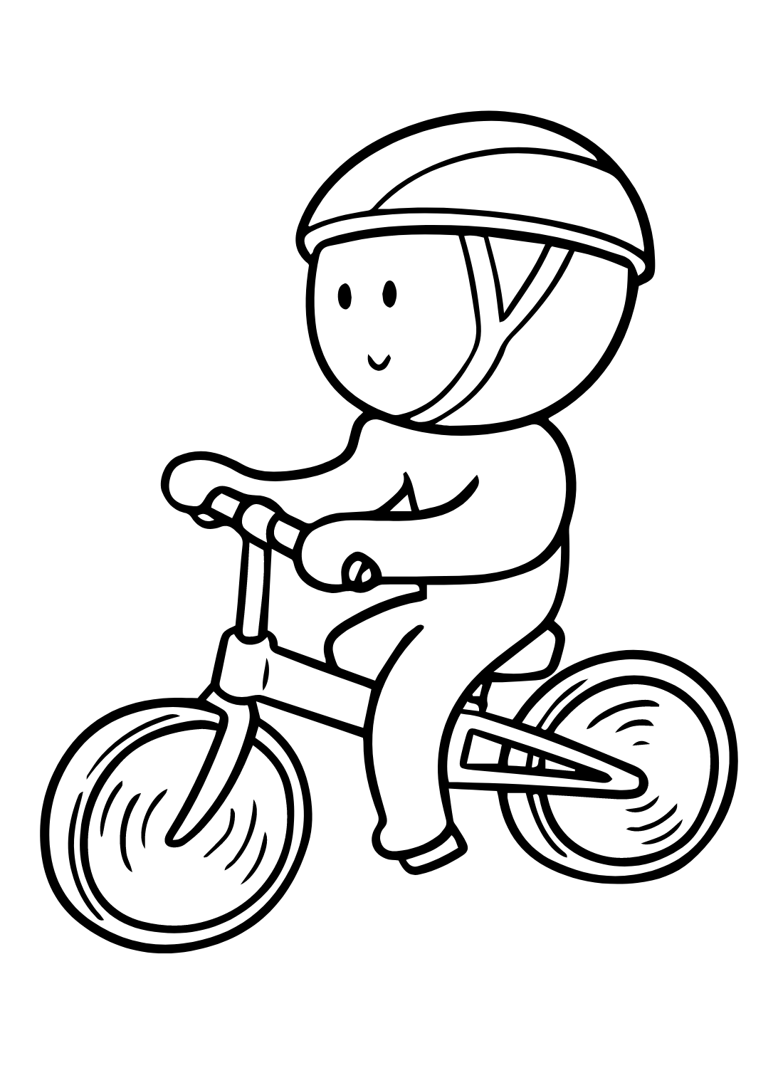 Bicycle Coloring Pages Printable for Free Download